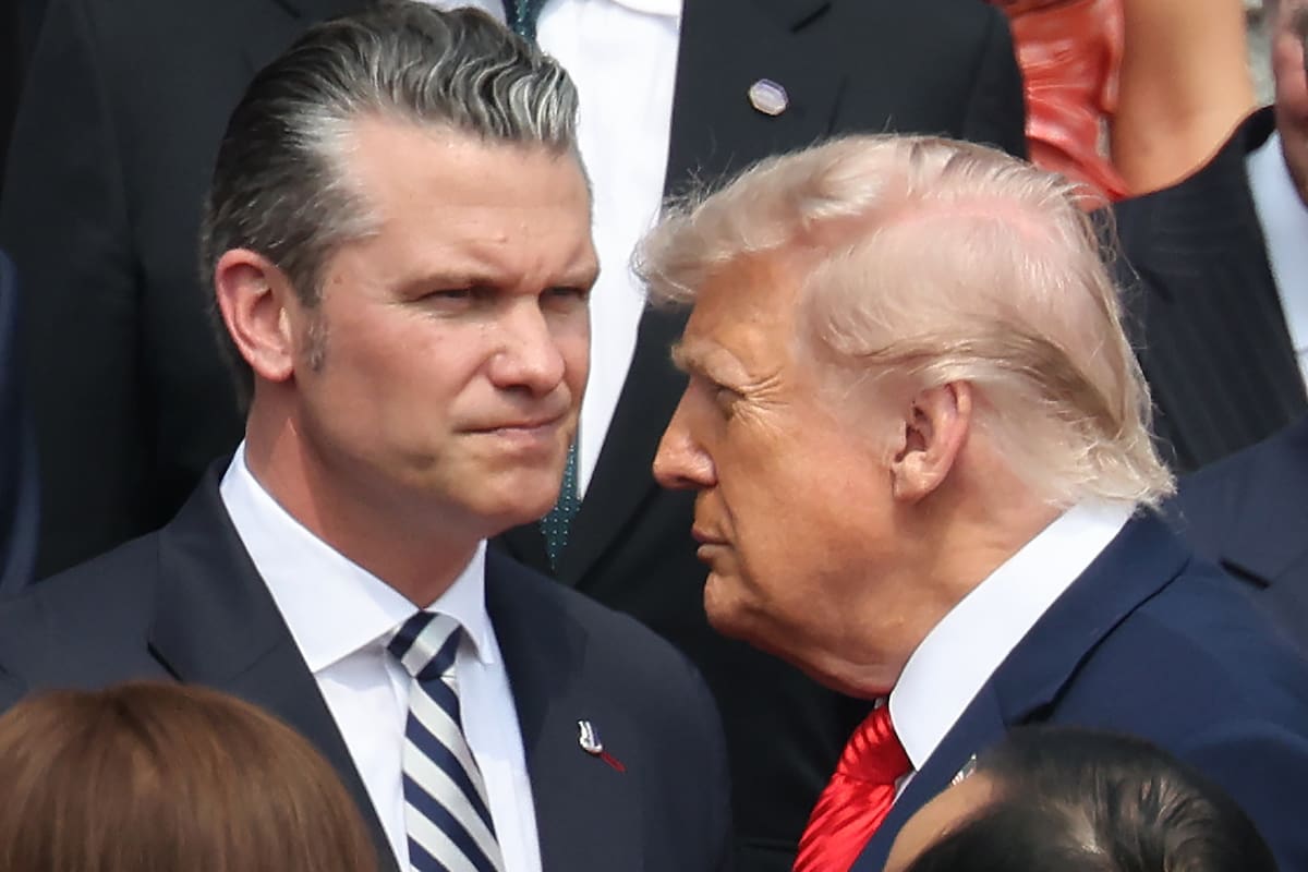 Casa Blanca niega pelea entre Donald Trump y Pete Hegseth por Irán