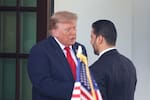 El curioso representante que Donald Trump enviará a la posesión de De la Espriella