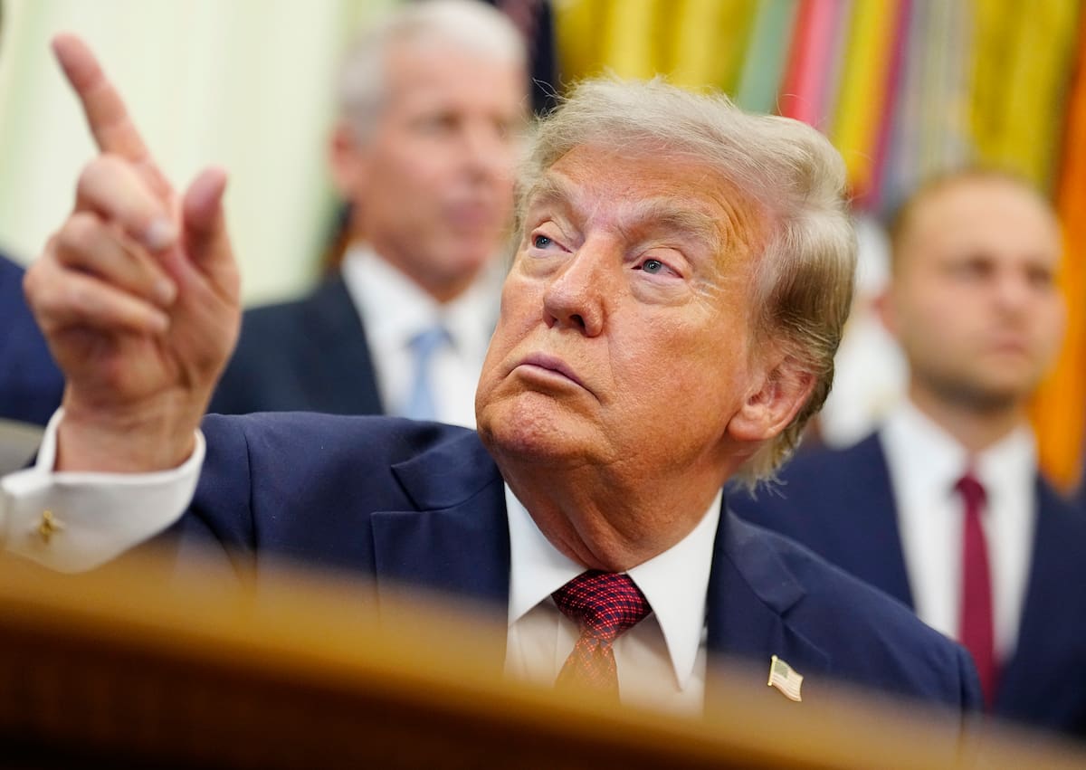 El presidente de Estados Unidos, Donald Trump. // Foto: EFE - BONNIE CASH.
