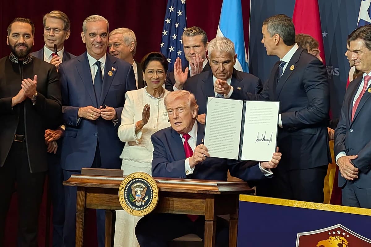 Donald Trump anuncia una “coalición militar” en América Latina contra los carteles