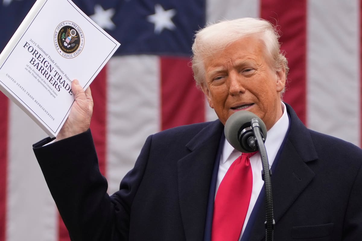 El presidente estadounidense Donald Trump. //AP