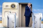 Donald Trump salió de Turquía en un avión señuelo tras una amenaza de Irán