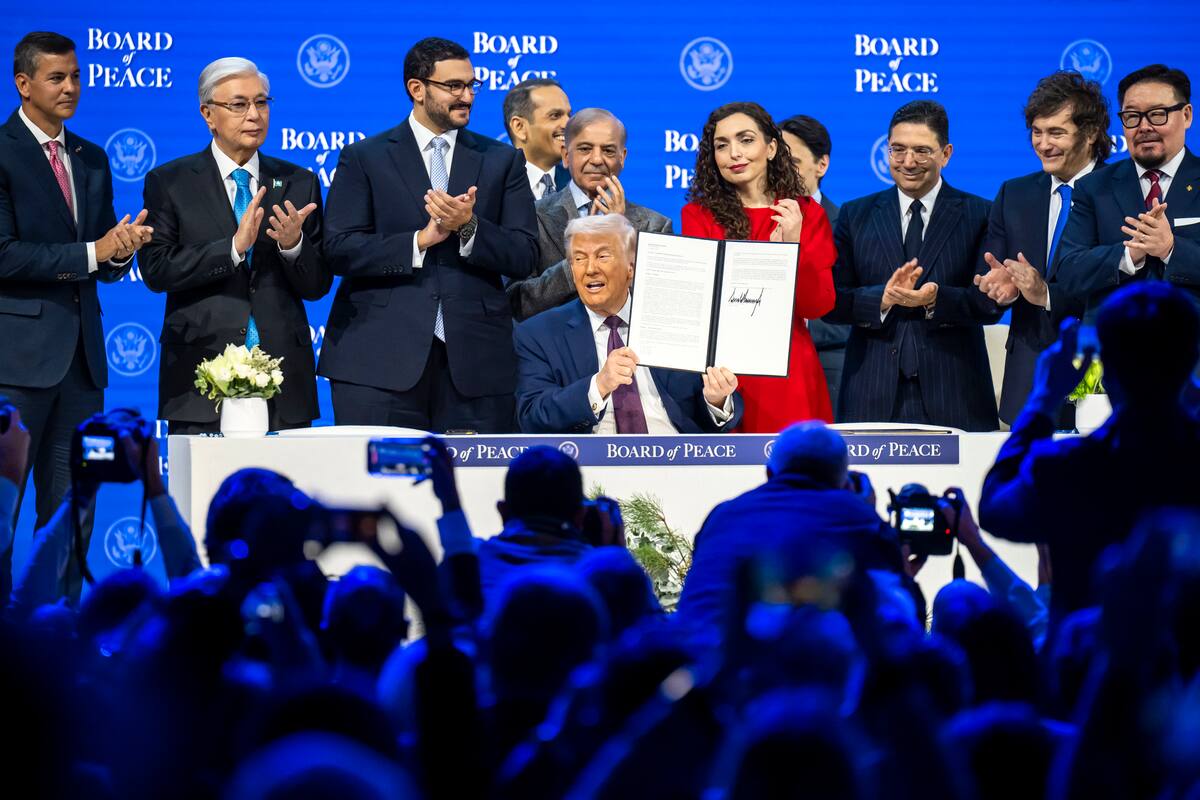Donald Trump desafía el orden global y lanza su ‘Junta de Paz’ en Davos