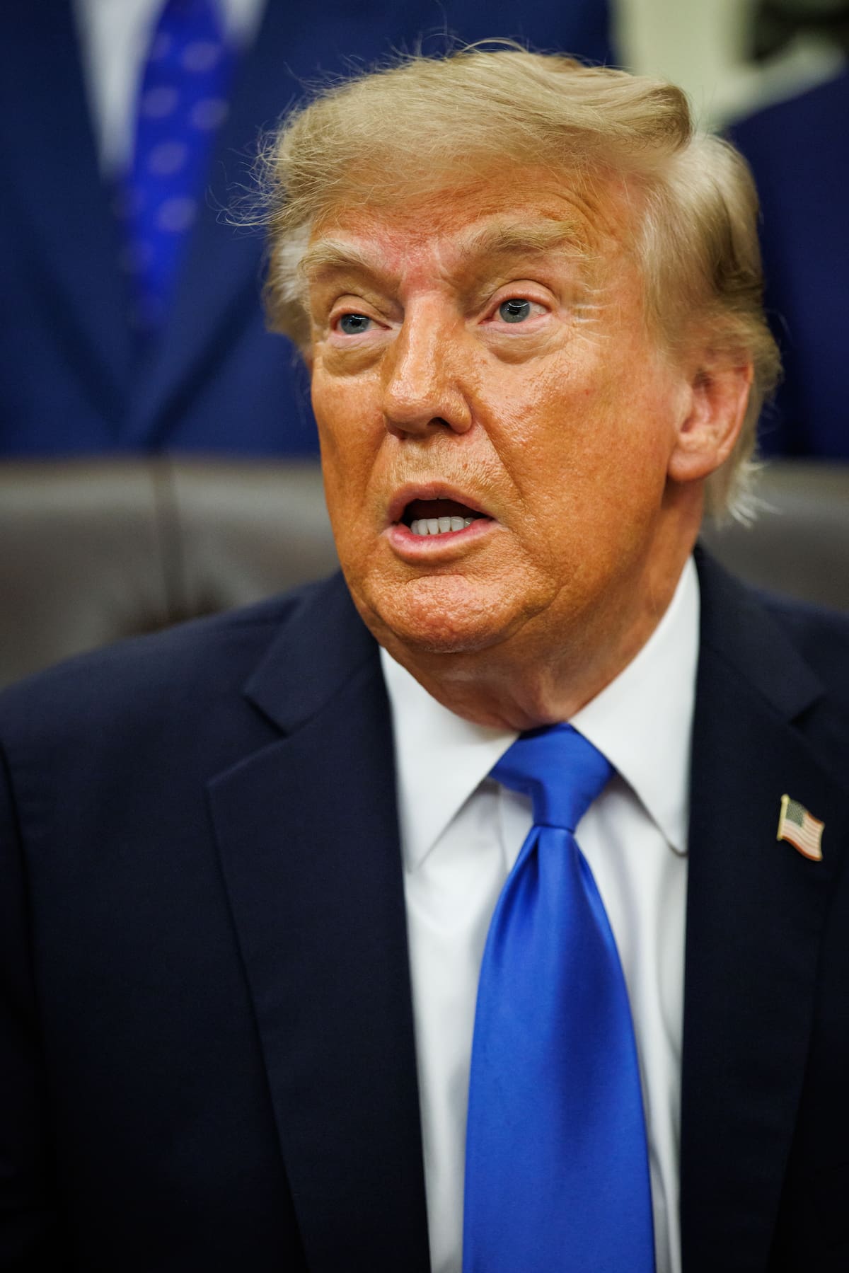 El presidente de Estados Unidos, Donald Trump. //EFE - SAMUEL CORUM.