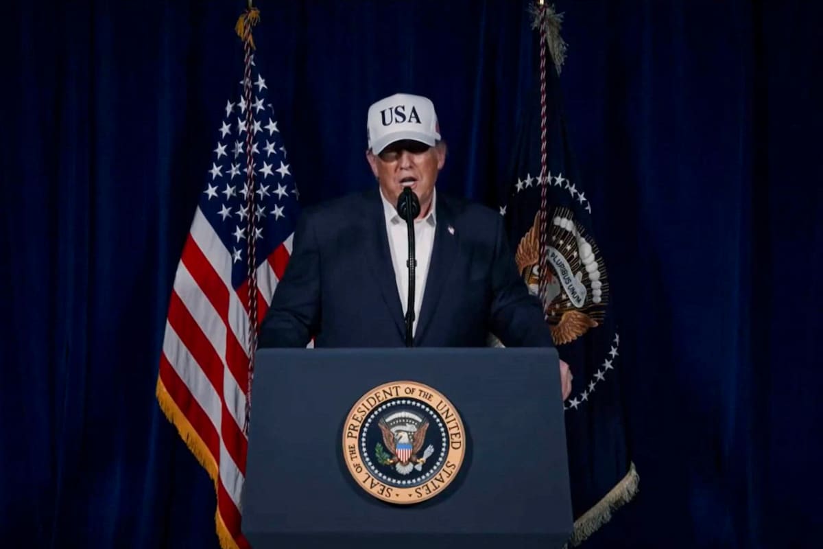 Donald Trump asegura que la guerra contra Irán está “prácticamente terminada”