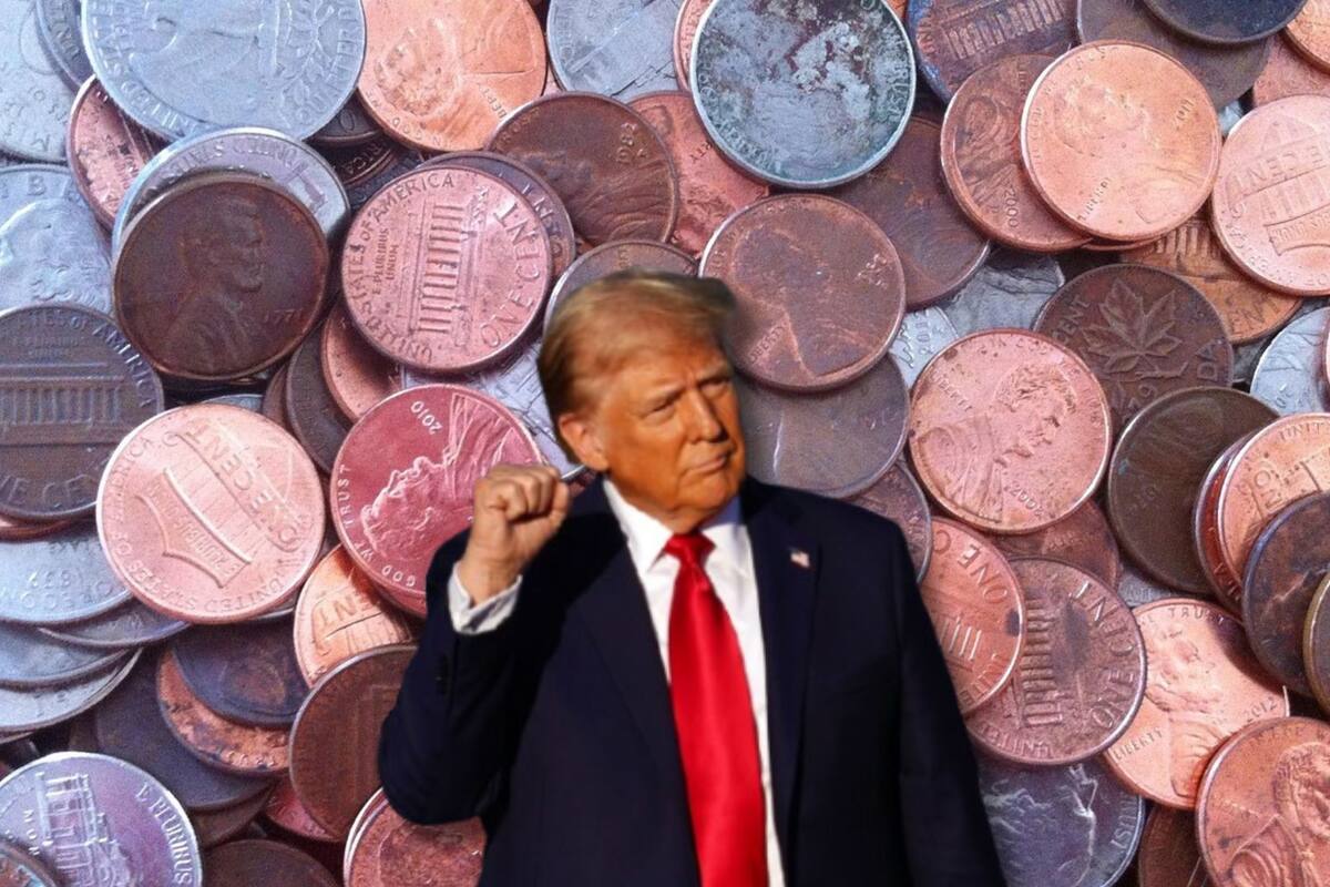 La importante decisión que tomó Trump respecto al centavo en Estados Unidos