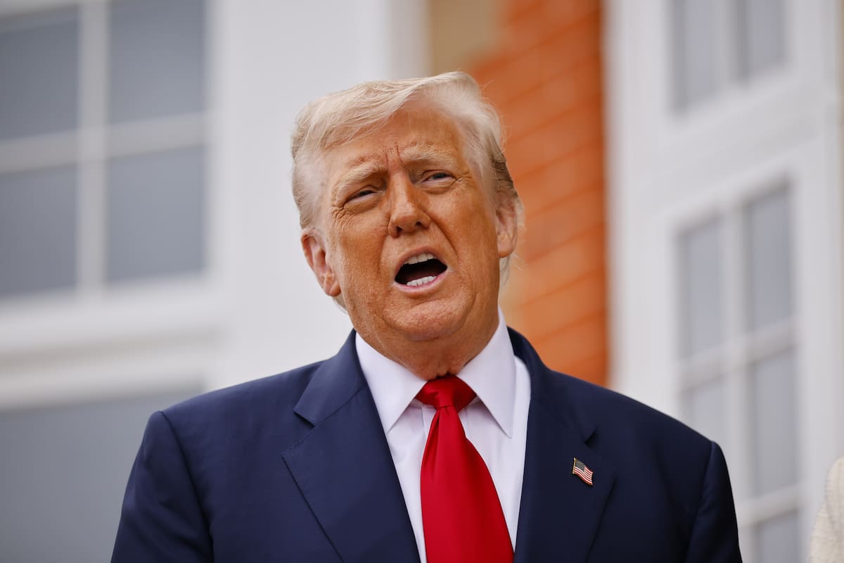El presidente de EE.UU., Donald Trump. EFE/EPA/TOLGA AKMEN / POOL.
