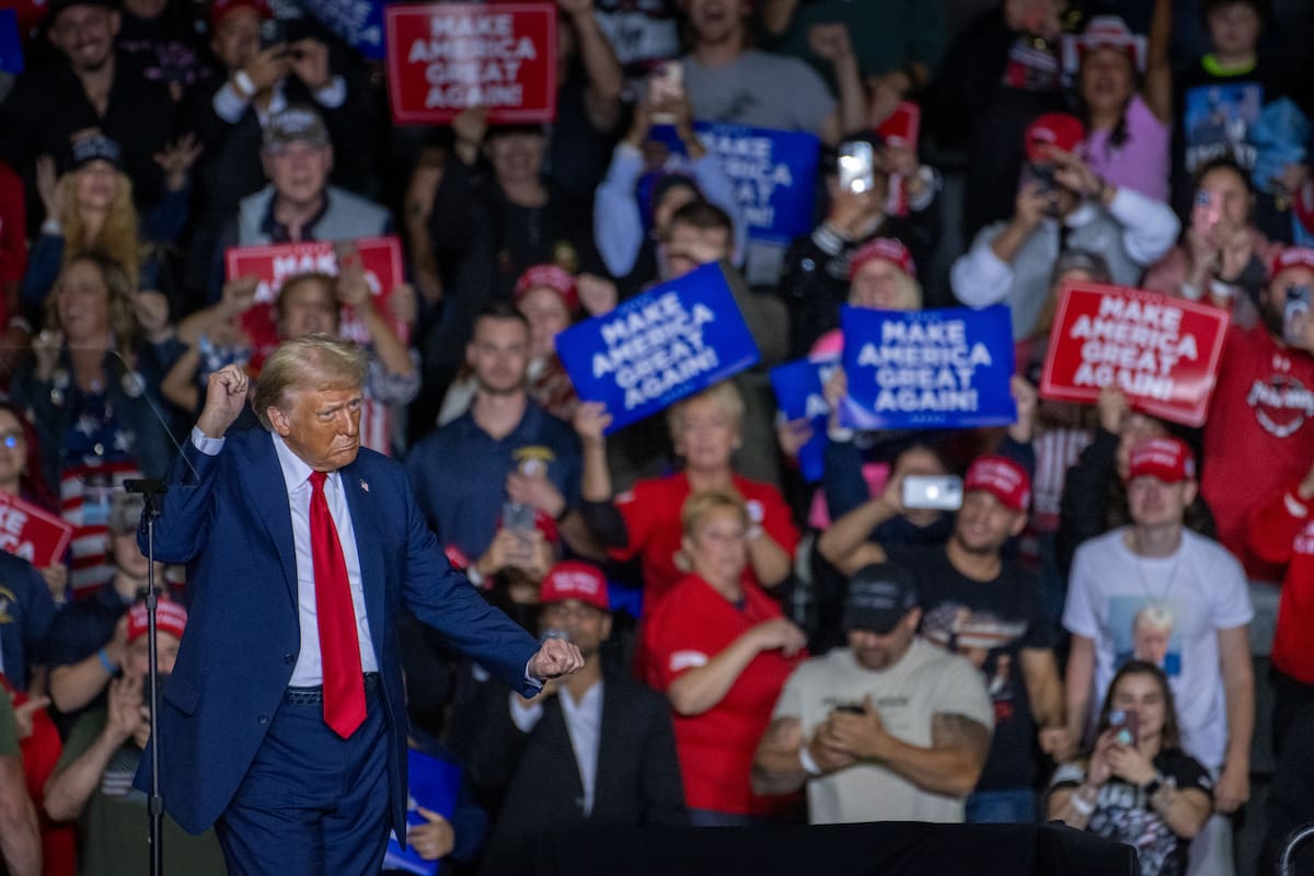 Donald Trump, candidato a la presidencia de los Estados Unidos. //EFE