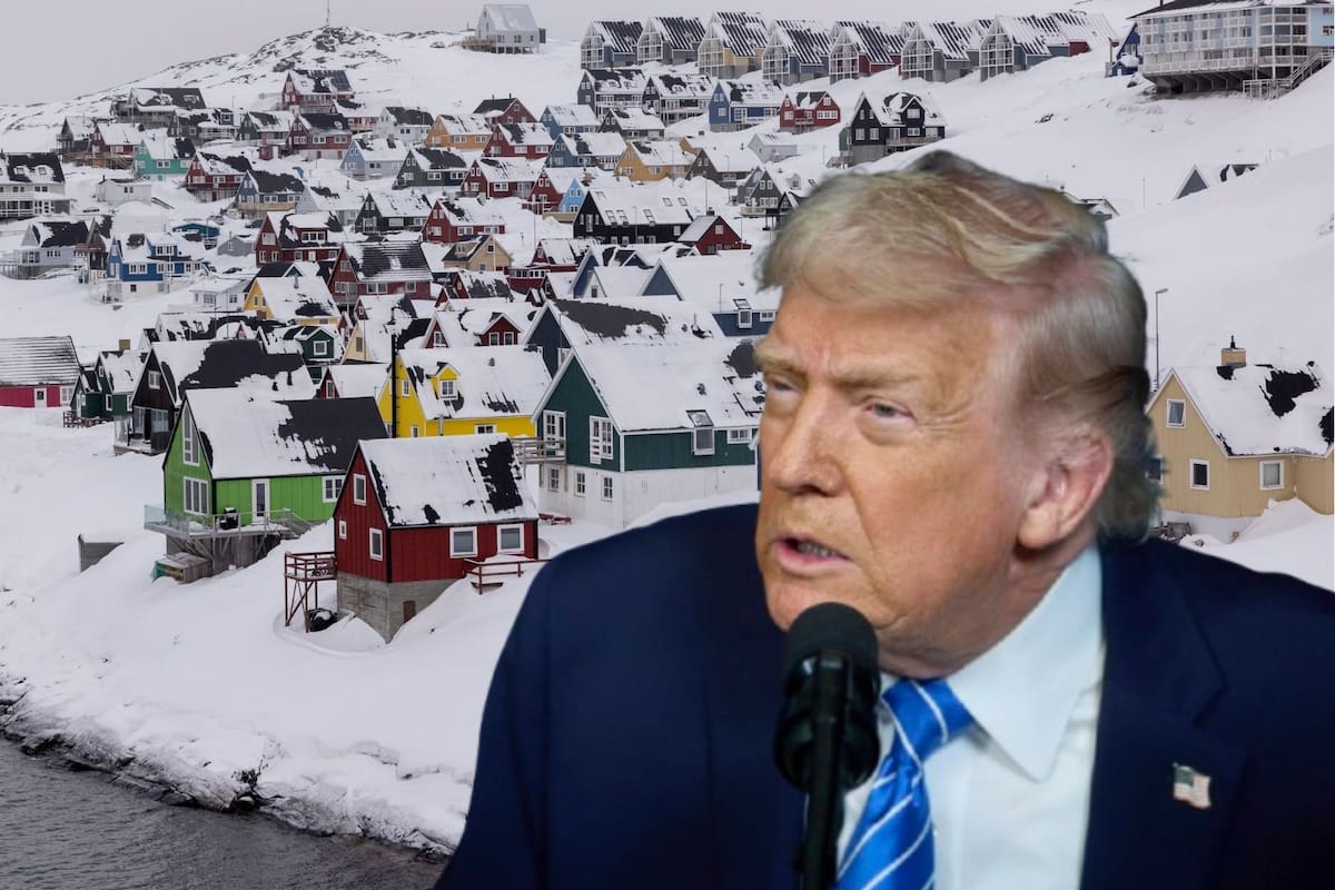 Donald Trump y su deseo por Groenlandia para dominar el Ártico