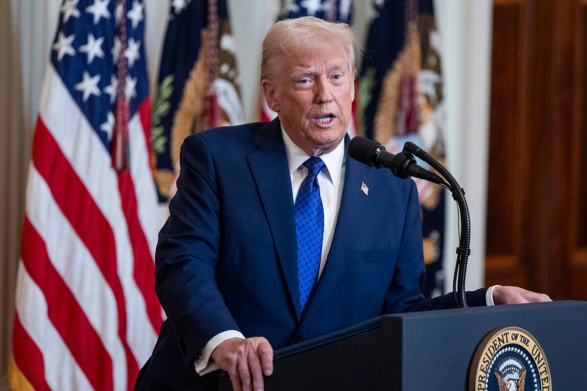 Donald Trump, presidente de Estados Unidos. //EFE