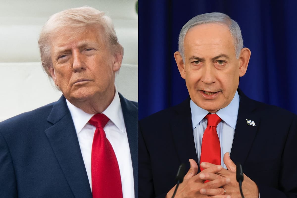 Donald Trump confirma que mantiene diferencias con Benjamín Netanyahu