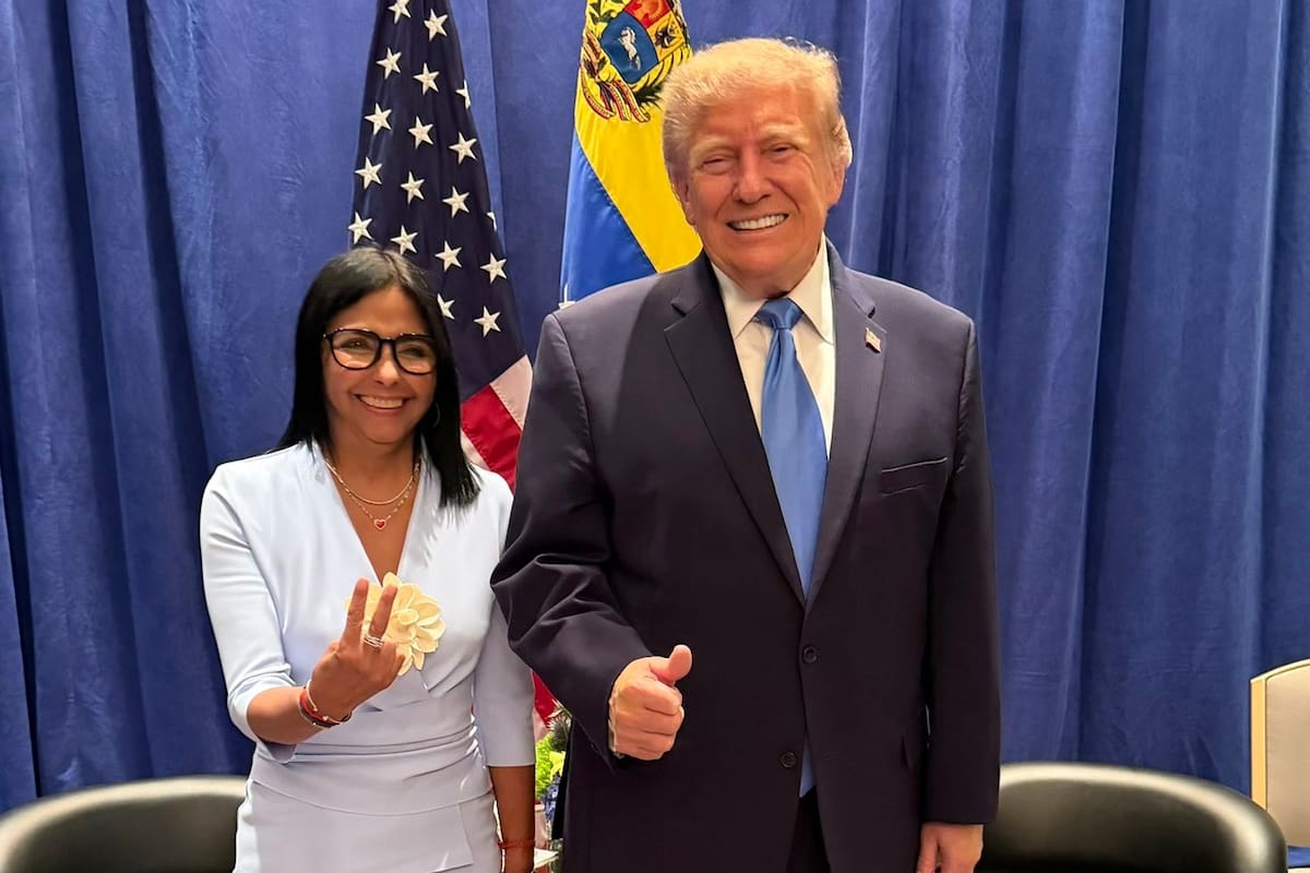 “Reunión histórica”: Delcy Rodríguez revela detalles de su reunión con Donald Trump