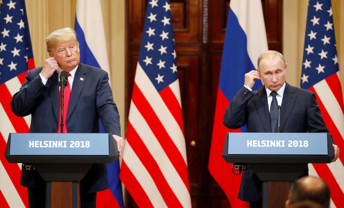 Donald Trump, presidente de Estados Unidos y Vladímir Putin, presidente de Rusia. //Archivo EFE