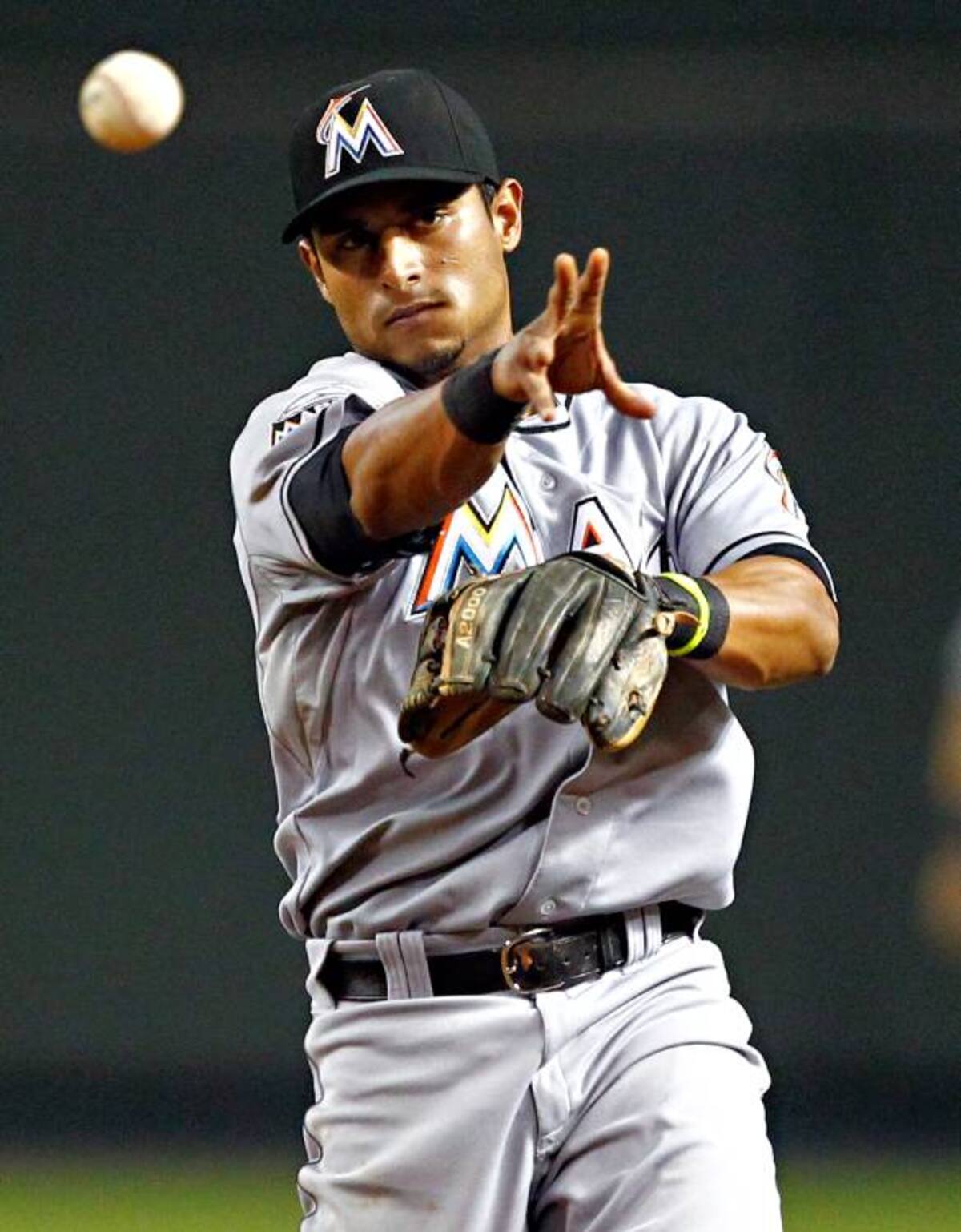 Dónovan Solano ha tenido una gran semana en la parte ofensiva con los Marlins de Miami. AP