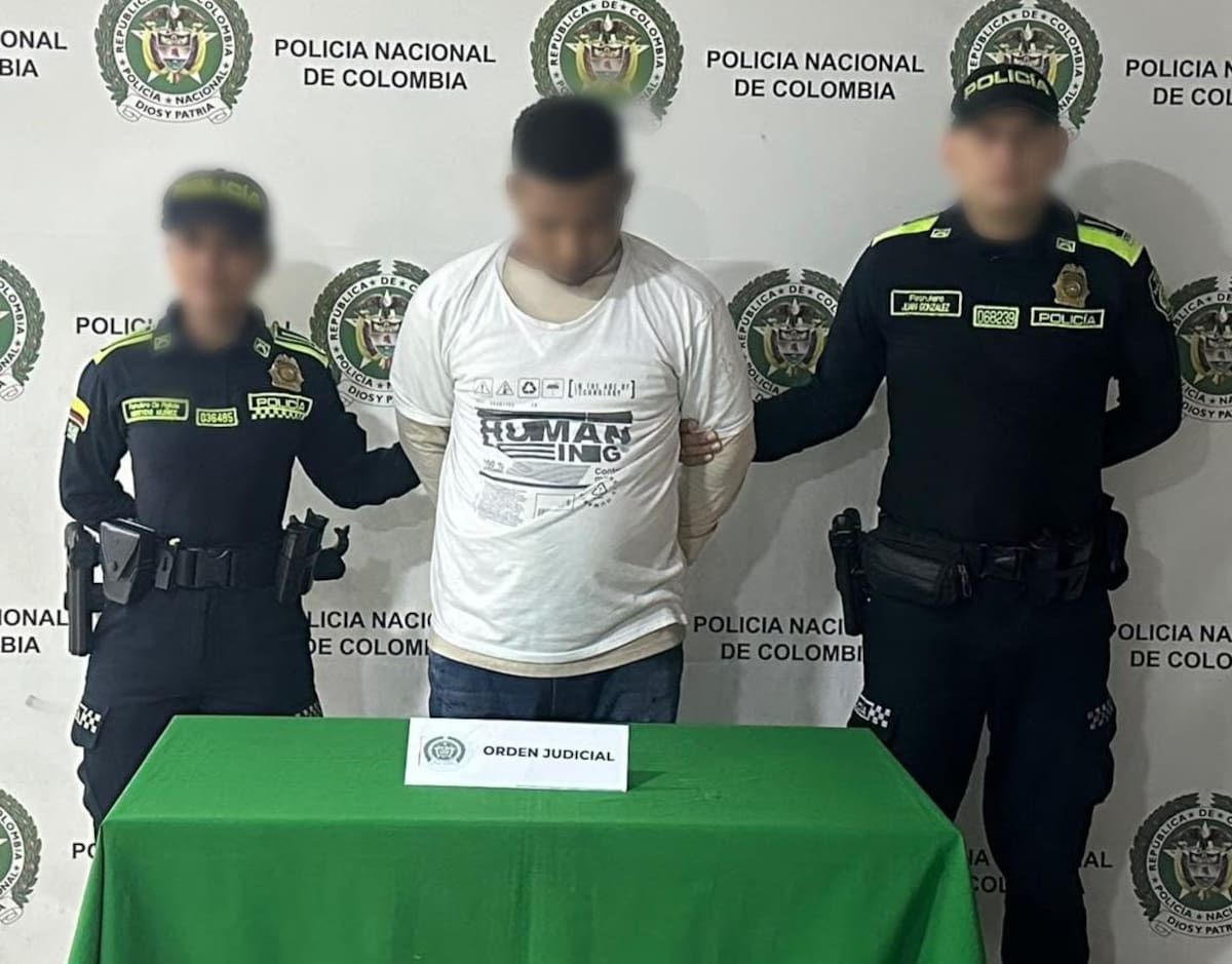 Dos capturas por violencia intrafamiliar en Cartagena: uno cayó con orden judicial. // Foto: Policía Metropolitana de Cartagena