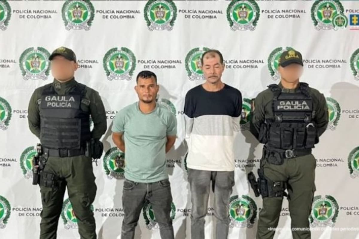 Se hacían pasar por guerrilleros para extorsionar: capturaron a 2 hombres