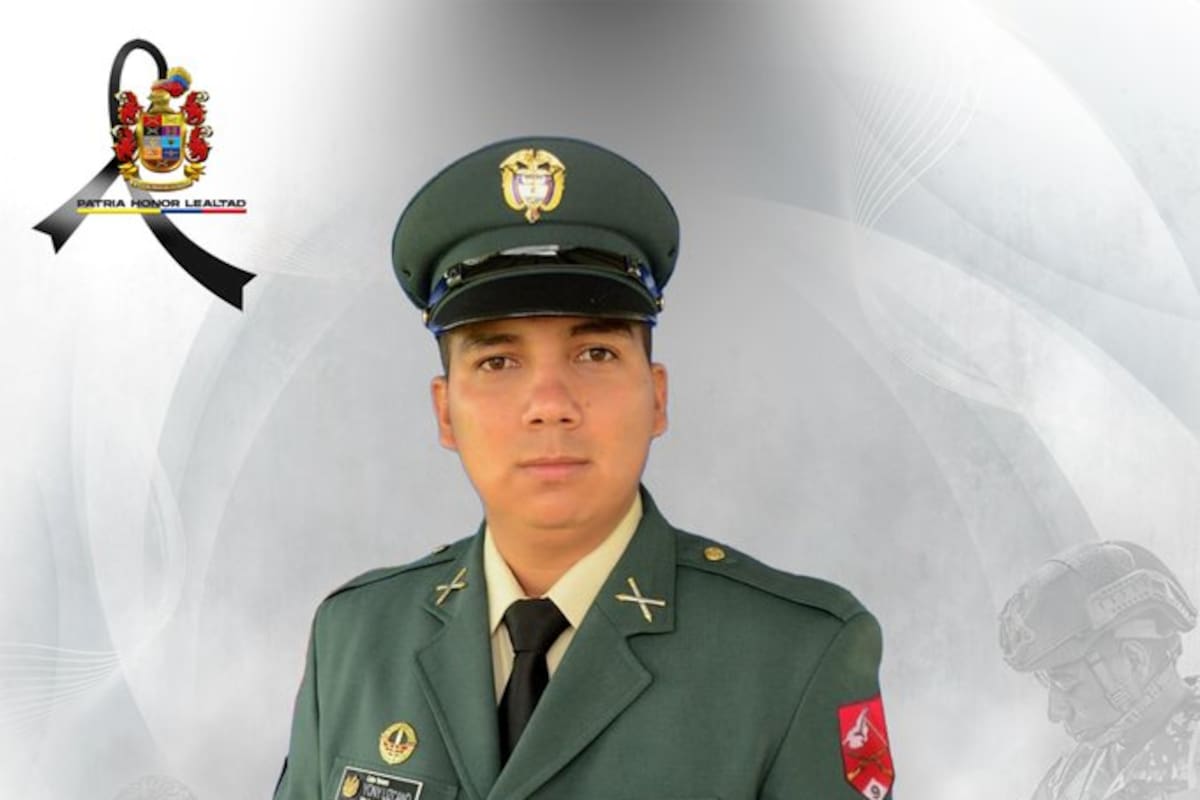 Yony Andrade y Luis Muñoz, los dos militares que murieron en una emboscada