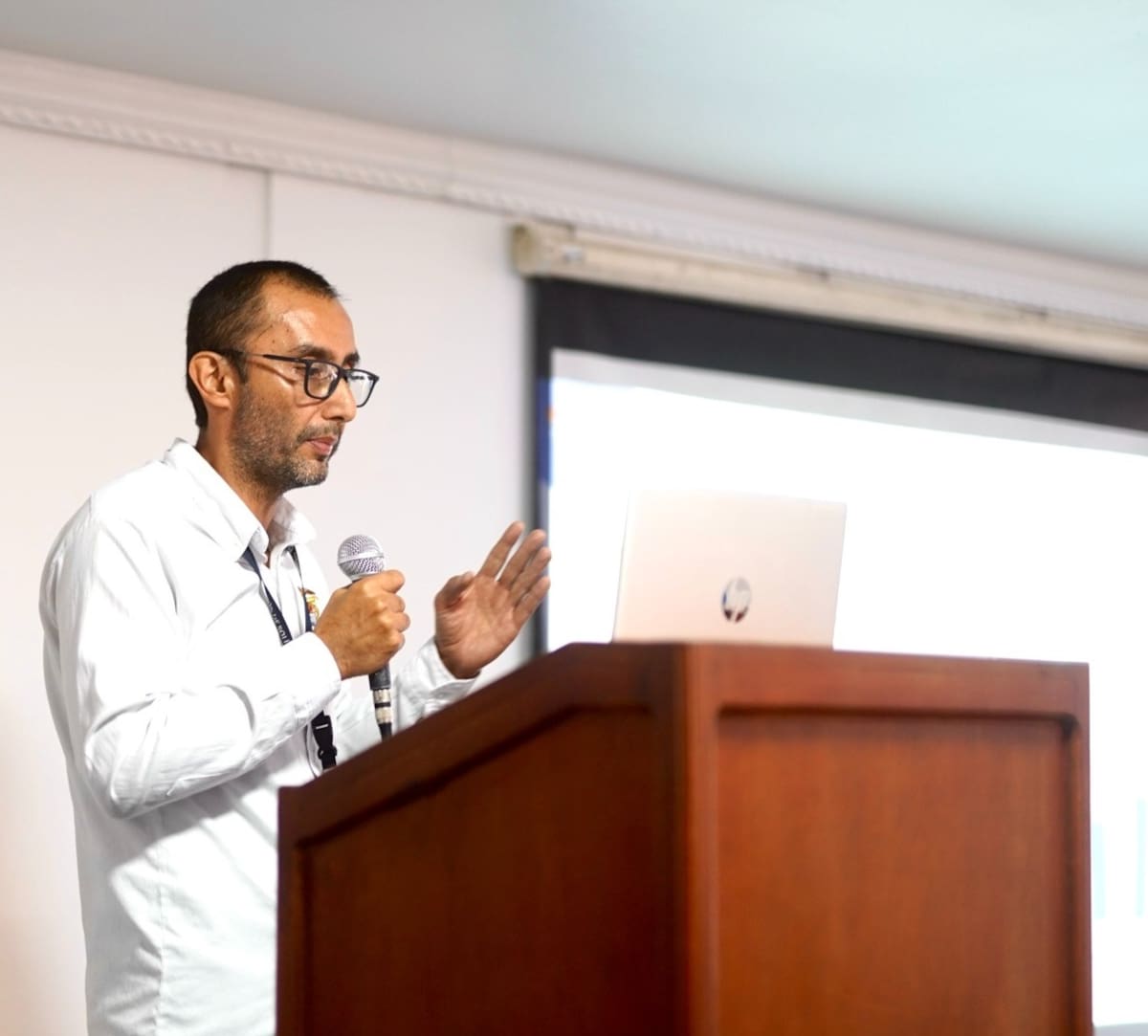 Fredy Pardo, profesional Especializado de la Dirección de Salud Pública – Secretaría de Salud Departamental.