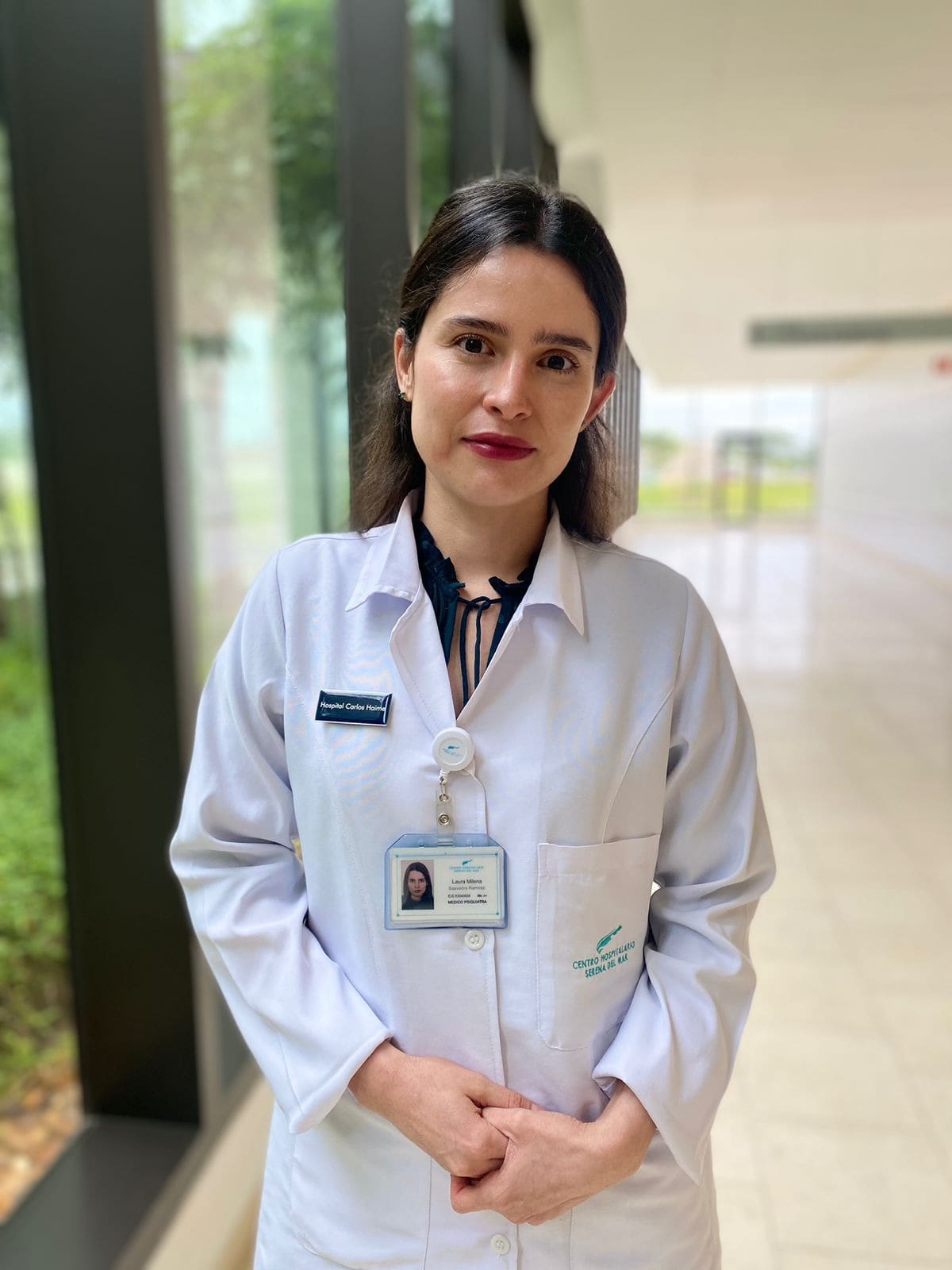 Dra. Laura Saavedra, líder de Salud Mental, Humanismo y Bioética en el Hospital Serena del Mar. // Foto: cortesía - Hospital Serena del Mar