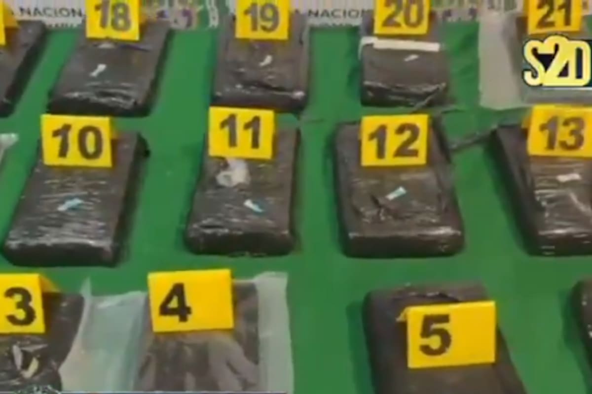 Golpe al narcotráfico: incautan 914 kilos atribuidos a ‘Los Pachencas’ y al Eln