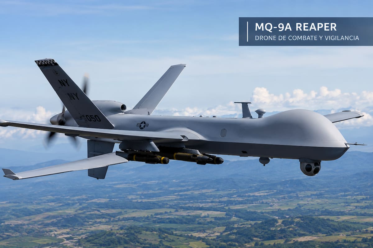 Colombia recibió drones Reaper de Estados Unidos, ¿para qué los usará?