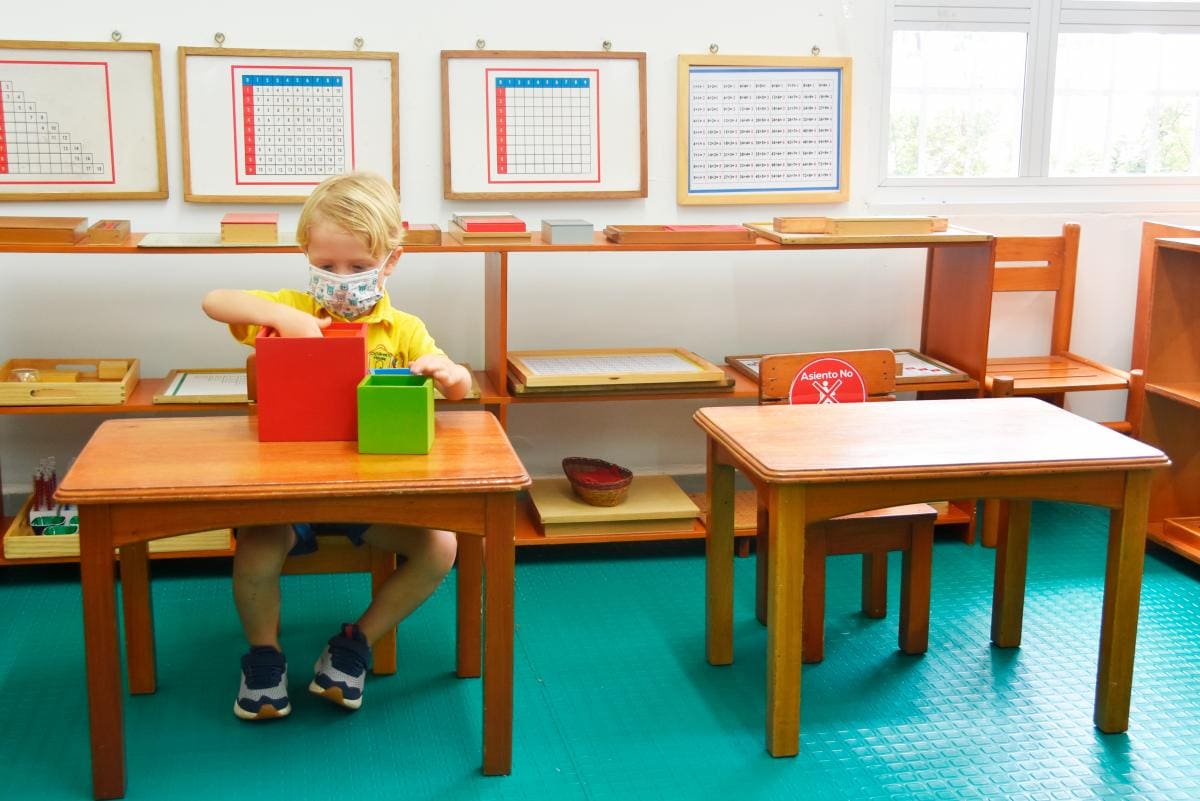 El Colegio Montessori está preparado para la implementación de la alternancia educativa. // Cortesía.