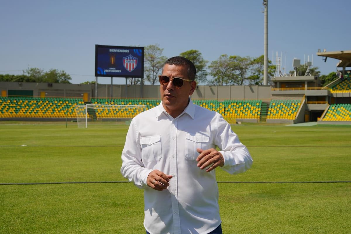 El alcalde de Cartagena Dumek Turbay está listo para recibir a Junior en la ciudad para la Copa Libertadores. //Cortesía.