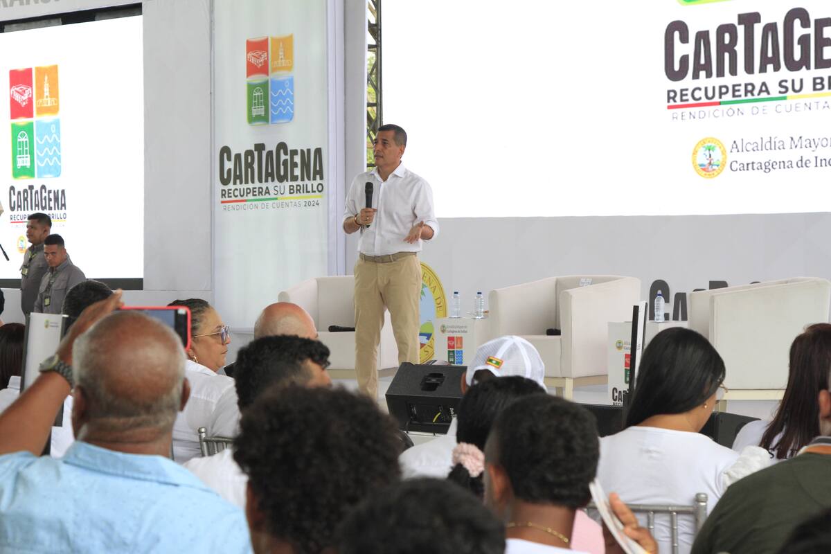 Alcaldía de Cartagena rindió cuentas de la gestión 2024 desde El Pozón