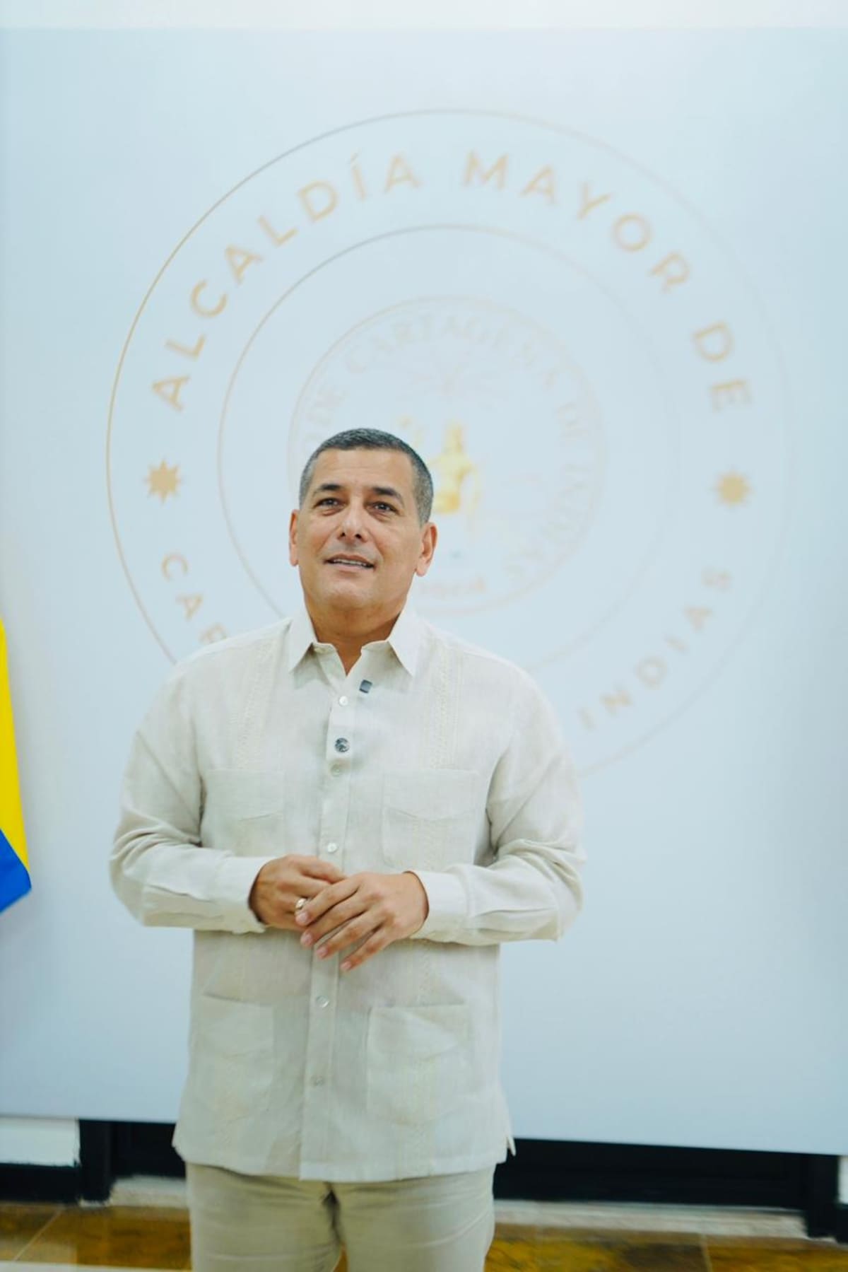 Alcalde Dumek Turbay. // Foto: cortesía - Alcaldía de Cartagena.
