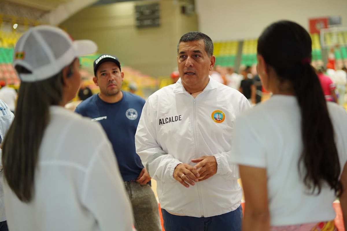 El mandatario hace un llamado de solidaridad con las víctimas del terremoto en Colombia. // Cortesía: Alcaldía de Cartagena.