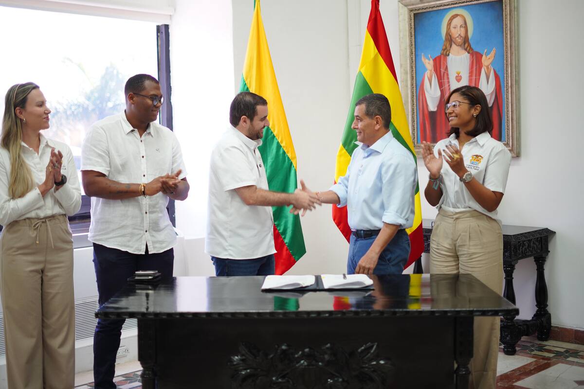 Dumek Turbay y Yamil Arana firman alianza para el nuevo POT Distrital