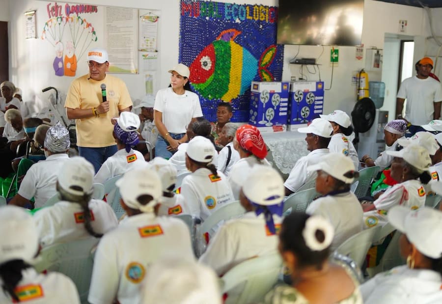 Dumek Turbay y gestora Liliana Majana anuncian Centro de Atención al Adulto Mayor de Ararca