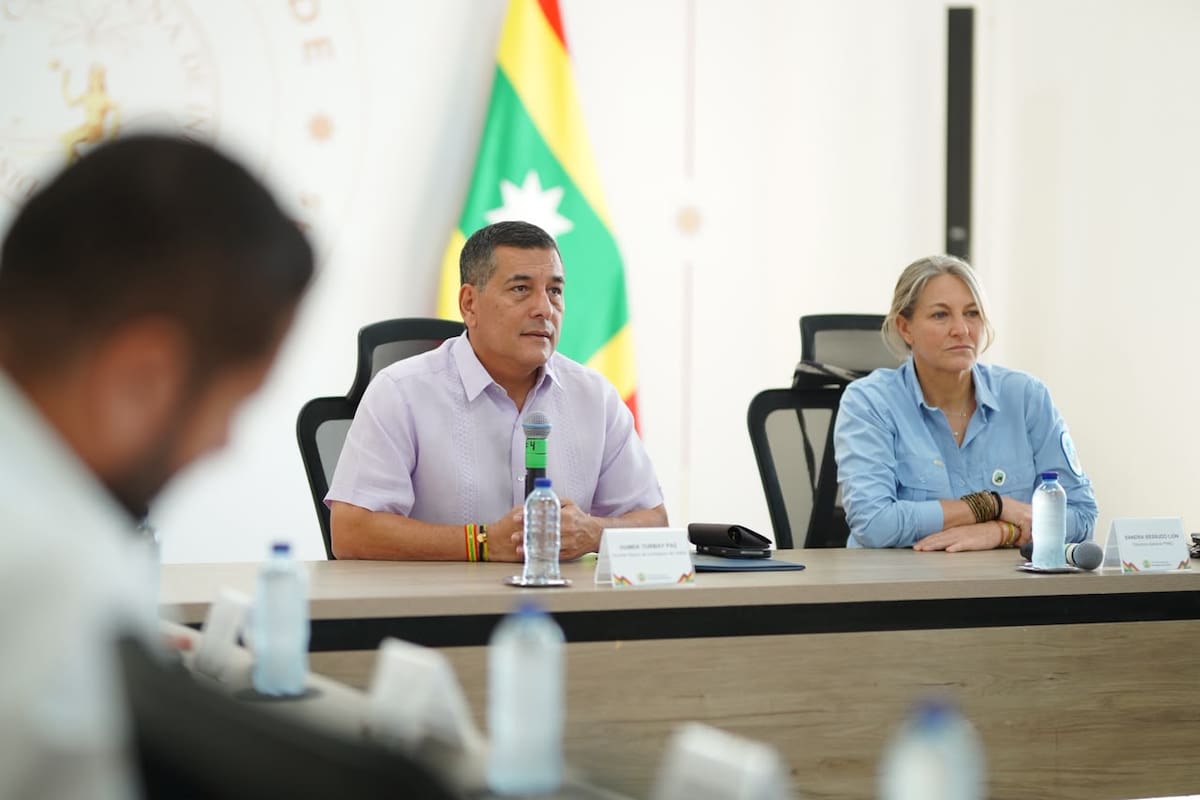 Distrito y Gobierno De la Espriella acuerdan acciones para proteger las islas de Cartagena