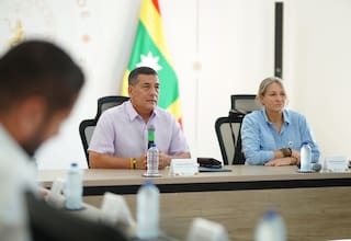 Distrito y Gobierno De la Espriella acuerdan acciones para proteger las islas de Cartagena