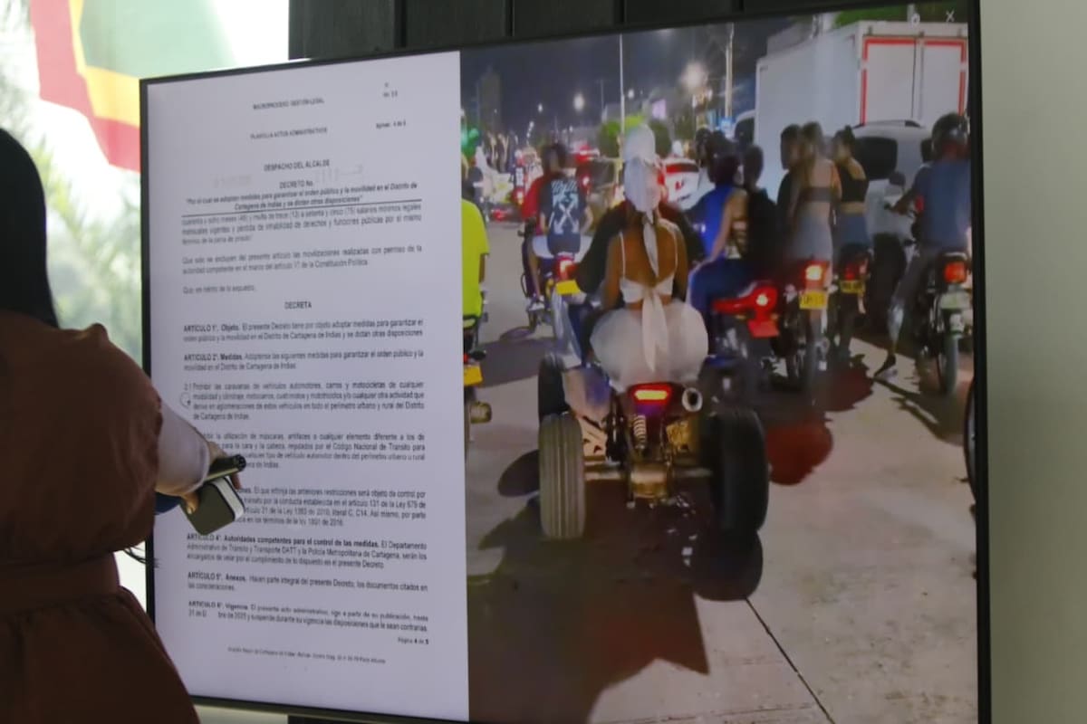 Dumek Turbay prohíbe caravanas de motos: hay recompensa por organizadores. // Julio Castaño - EU
