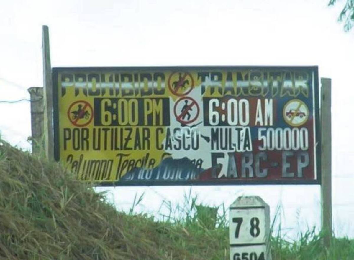 Durante el despeje las Farc fueron ‘la leyí en el municipio y eran quienes determinaban los derechos de sus habitantes. COLPRENSA