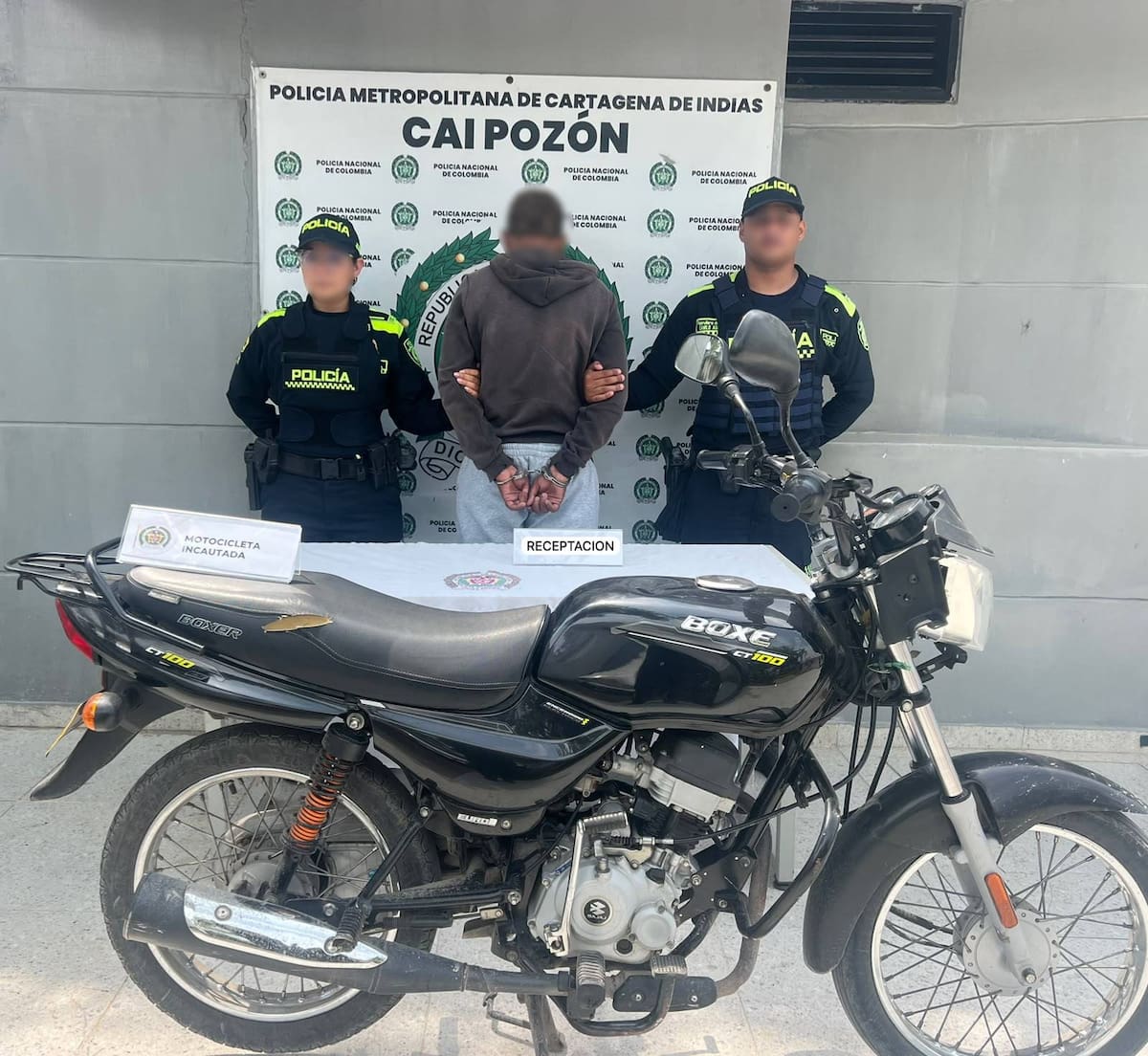 Duro golpe al delito en Cartagena: incautan armas y casi 2.000 dosis de droga.
