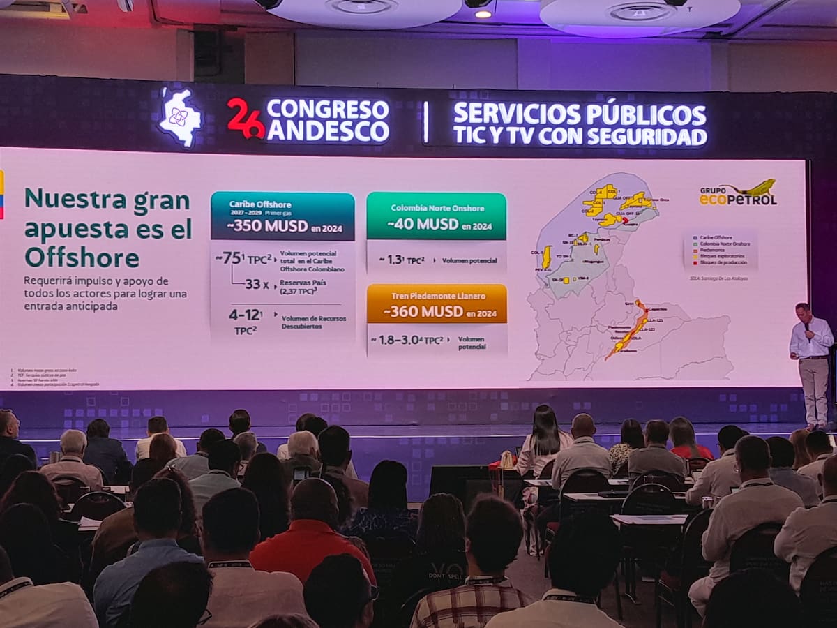 Ricardo Roa, presidente de Ecopetrol, en el Congreso Andesco. // HFA - EU.