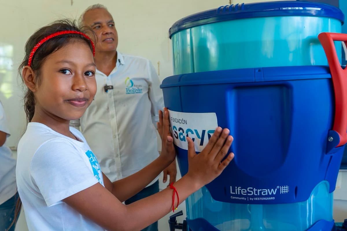 Calamar, primer municipio en recibir la estrategia para mejorar el agua en instituciones educativas de Bolívar