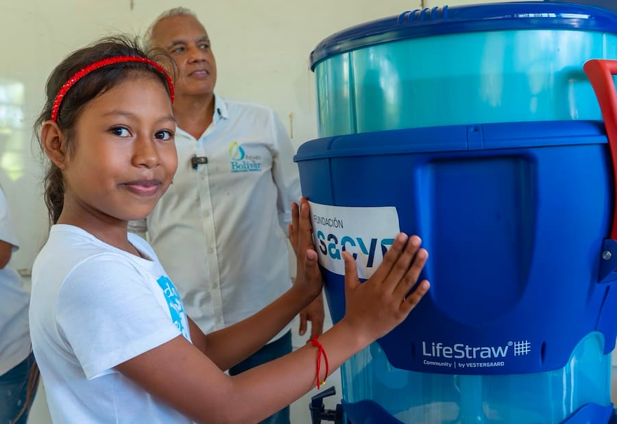Calamar, primer municipio en recibir la estrategia para mejorar el agua en instituciones educativas de Bolívar