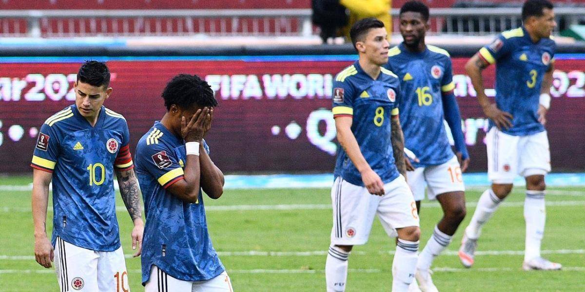 El último tanto de Colombia ante Ecuador fue en la derrota 6-1 en las Eliminatorias al Mundial de Catar 2022. //Tomada de la Federación Colombiana de Fútbol