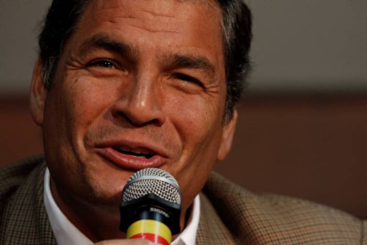 Rafael Correa, presidente de Ecuador. AFP PABLO COZZAGLIO