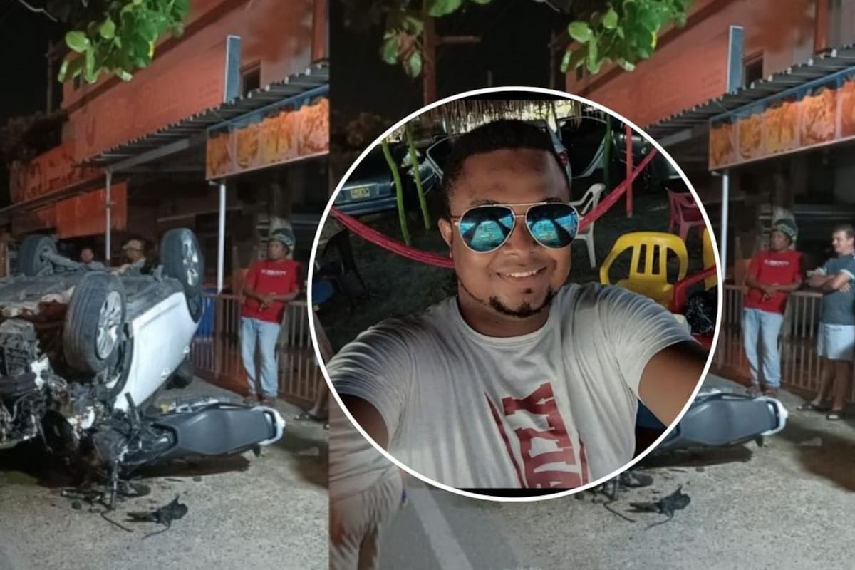 Eder Bello y Lorena, los 2 muertos del fuerte accidente frente a Mi Vaquita