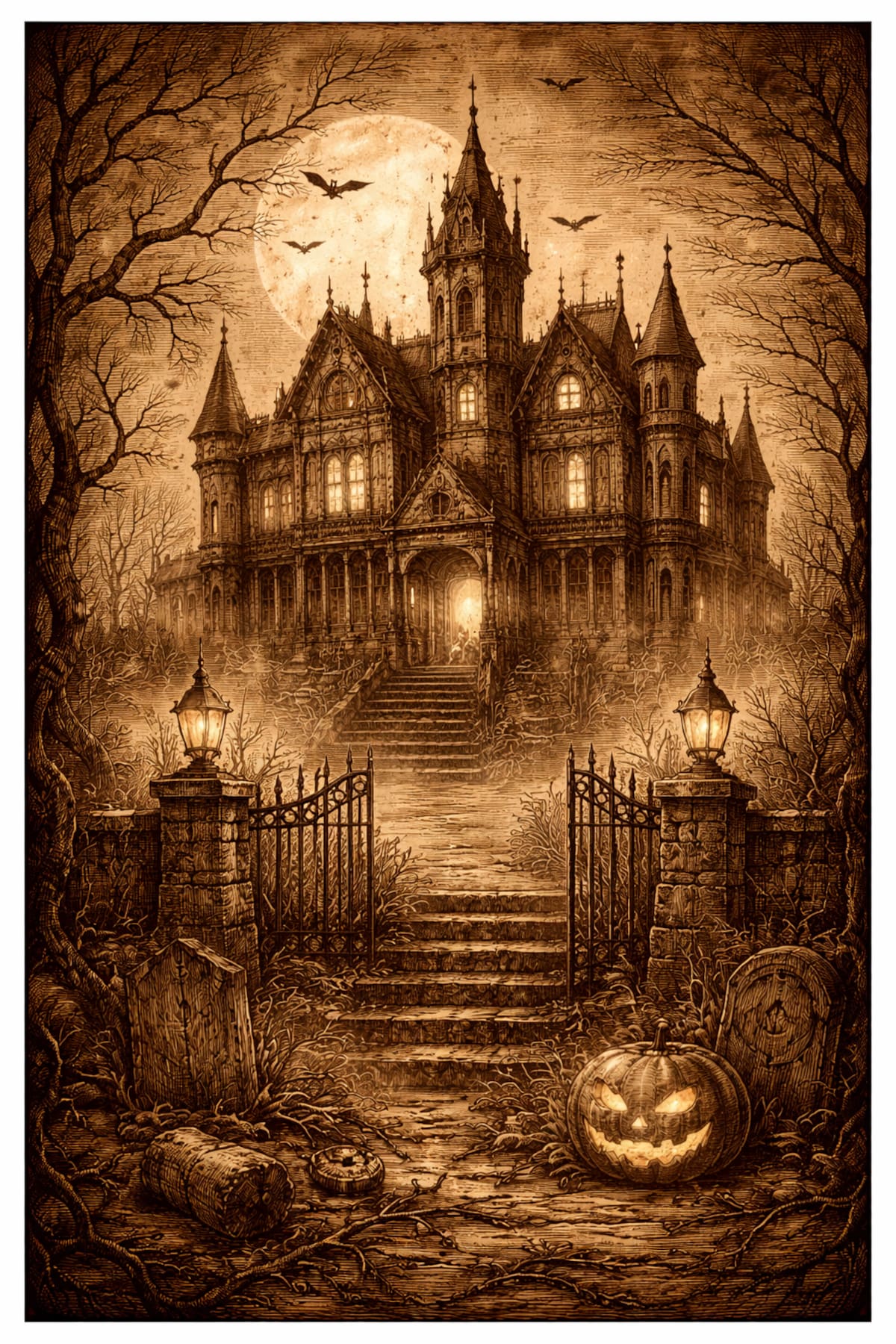 Edgar Allan Poe escribió terror, poesía y a detectives. // Imagen generada con IA