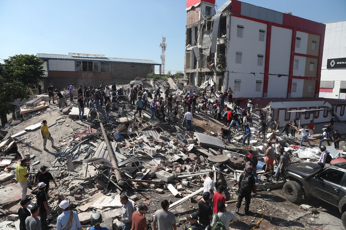 Terremoto en Colombia: van 8 réplicas tras el fuerte sismo en Colombia