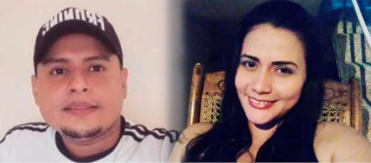Edinson Garcia y Johanna Alexandra Baca Echeverría.//Cortesía.