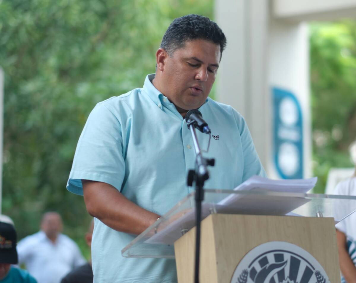 Edinson Palma, alcalde de Baranoa, Atlántico.//Cortesía Alcaldía de Galapa.