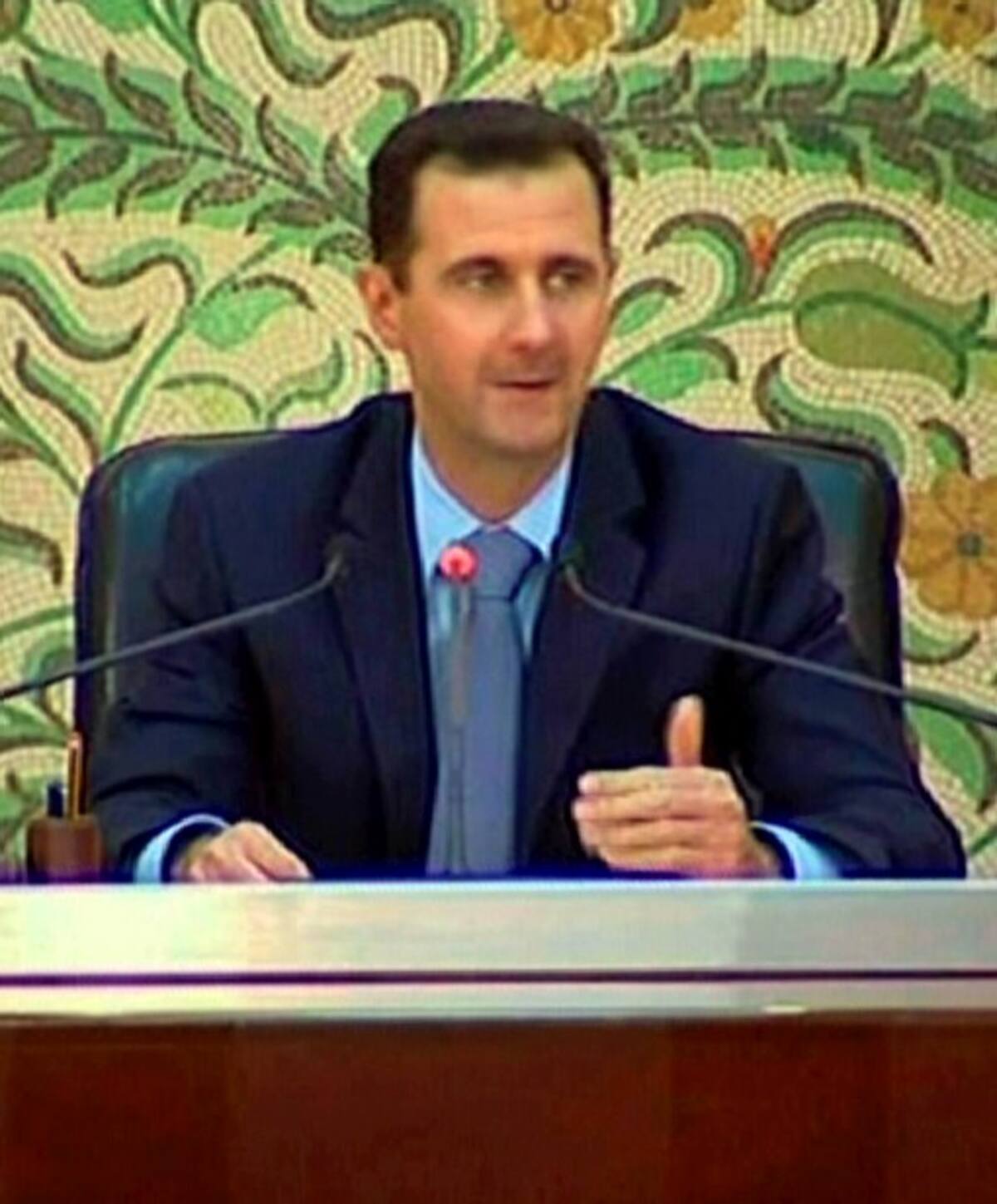 Bashar al Asad, presidente de Siria. AFP