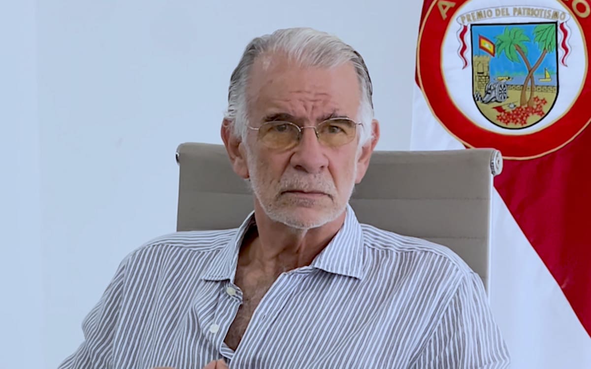 Eduardo Verano De la Rosa, gobernador del Atlántico. //Cortesía Gobernación del Atlántico.