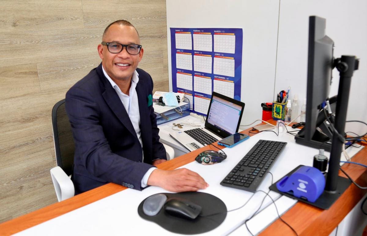 Edwin Díaz, presidente de la Federación Colombiana de Sóftbol. //CORTESÍA